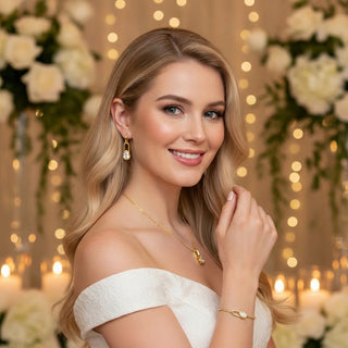 Modelka se šperky Hot Diamonds ve sváteční atmosféře