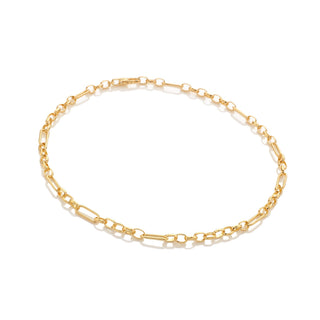 Pozlacený stříbrný řetízek Hot Diamonds x Jac Jossa Embrace CH119