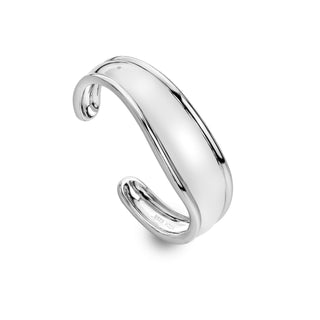 Pevný stříbrný náramek Hot Diamonds x Tasha Ghouri Bangle DC204