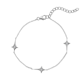 Stříbrný náramek Hot Diamonds Star DL732