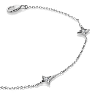 Stříbrný náramek Hot Diamonds Star DL732
