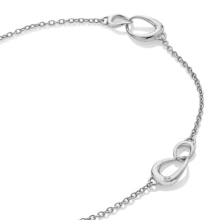 Stříbrný náramek Hot Diamonds Sleek DL733