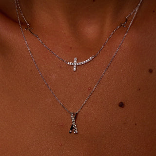 Stříbrný náhrdelník Hot Diamonds Cross DN247