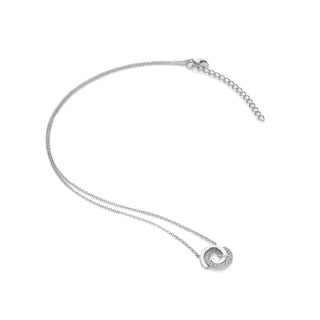 Stříbrný náhrdelník Hot Diamonds Swirl DN250