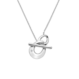 Stříbrný náhrdelník Hot Diamonds Organic DN253