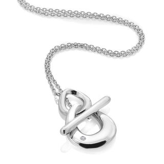 Stříbrný náhrdelník Hot Diamonds Organic DN253