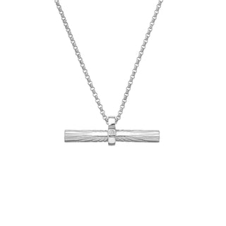 Stříbrný náhrdelník Hot Diamonds T-Bar DP1114