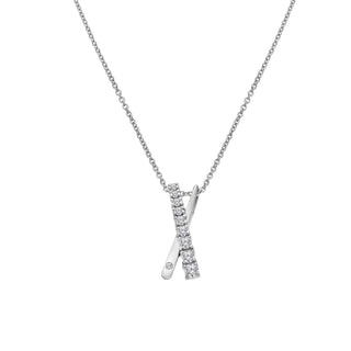 Stříbrný náhrdelník Hot Diamonds Kiss DP1116