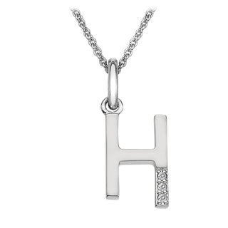 Přívěsek Hot Diamonds Micro H Clasic DP408