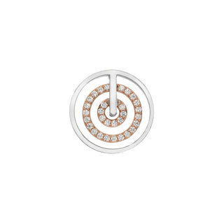 Přívěsek Hot Diamonds Emozioni Entro Coin Rose Gold 25 mm EC495
