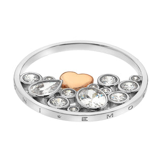 Přívěsek Hot Diamonds Emozioni Spirito Libero Heart Coin 33 mm EC496