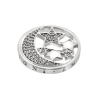 Přívěsek Hot Diamonds Emozioni Notturno Coin 25 mm EC516