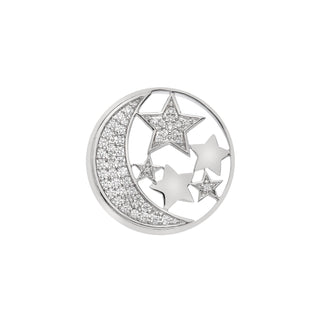 Přívěsek Hot Diamonds Emozioni Notturno Coin 33 mm EC517