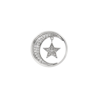 Přívěsek Hot Diamonds Emozioni Notturno Drop Coin 25 mm EC520