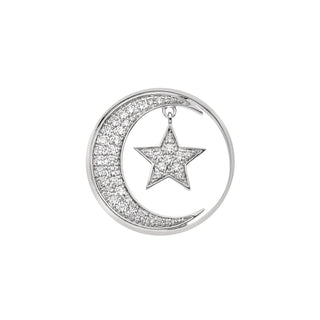 Přívěsek Hot Diamonds Emozioni Notturno Drop Coin 33 mm EC521