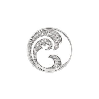 Přívěsek Hot Diamonds Emozioni Oceano Coin 33 mm EC529