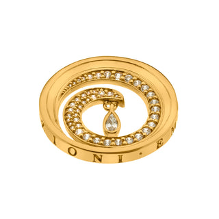 Přívěsek Hot Diamonds Emozioni Oceano Teardrop Coin 25 mm EC562