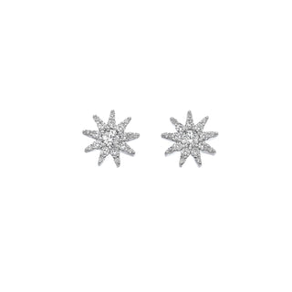Stříbrné náušnice Hot Diamonds Emozioni Stella EE037