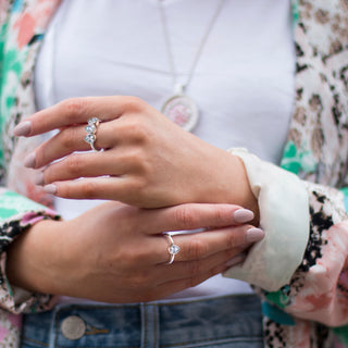 Prsteň Hot Diamonds Emozioni Acqua Amore ER025