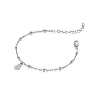 Stříbrný náramek Hot Diamonds Silver Whisper Droplet SWB070