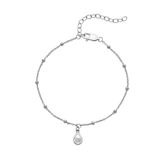 Stříbrný náramek Hot Diamonds Silver Whisper Droplet SWB070