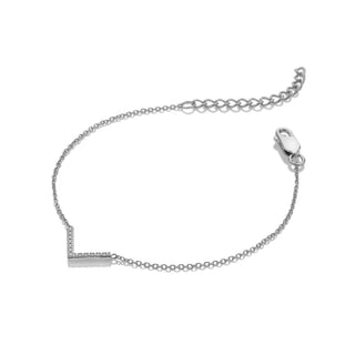 Stříbrný náramek Hot Diamonds Silver Whisper Fine V SWB071