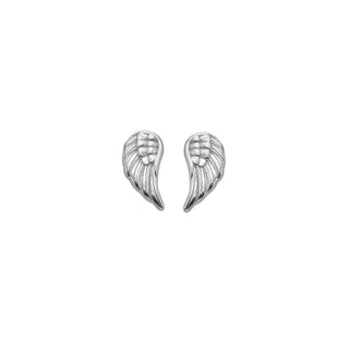 Stříbrné náušnice Hot Diamonds Silver Whisper Angel Wing SWE015