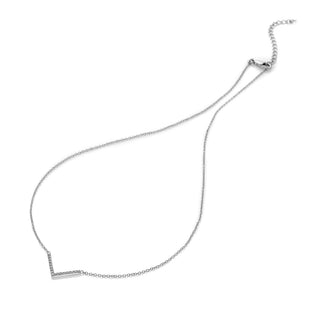 Stříbrný náhrdelník Hot Diamonds Silver Whisper Fine V SWN001