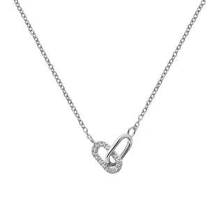 Stříbrný náhrdelník Hot Diamonds Silver Whisper Linked SWN002