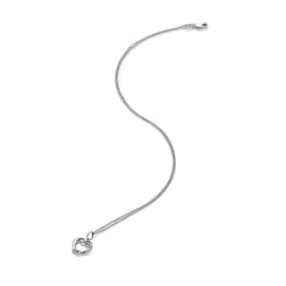 Stříbrný přívěsek Hot Diamonds Silver Whisper Interlocked Heart SWP023