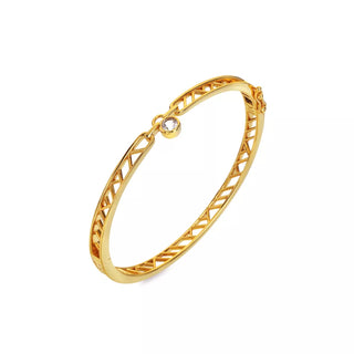 Pozlacený stříbrný náramek HD x Golden Edit Revolve DC222