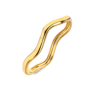Pozlacený stříbrný náramek Hot Diamonds X Golden Edit Fiji DC233