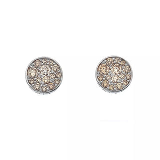 Stříbrné náušnice Hot Diamonds Emozioni Scintilla Champagne