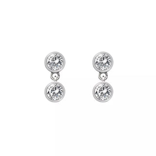 Stříbrné náušnice Hot Diamonds Willow DE586