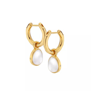 Stříbrné pozlacené náušnice Hot Diamonds x Jac Jossa Soul DE671