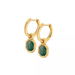Stříbrné pozlacené náušnice Hot Diamonds x Jac Jossa Hope DE676