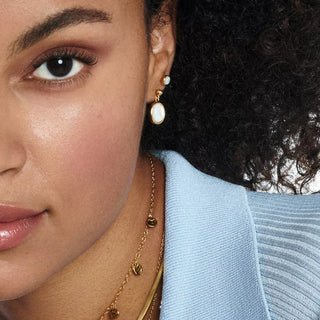 Pozlacené náušnice Hot Diamonds x Jac Jossa Soul DE755