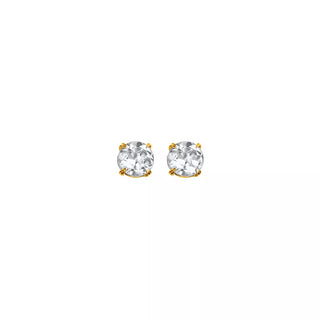 Pozlacené stříbrné náušnice Hot Diamonds X Gemstones DE834