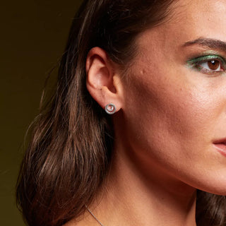 Stříbrné náušnice Hot Diamonds Shimmer DE873
