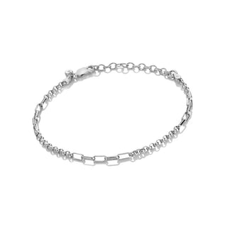 Stříbrný náramek Hot Diamonds Linked DL702