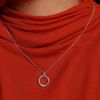 Stříbrný náhrdelník Hot Diamonds Aura DP1030