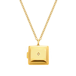 Pozlacený stříbrný náhrdelník Hot Diamonds X Golden Edit Much Loved DP1103