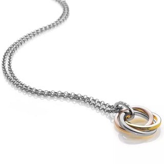 Stříbrný přívěsek Hot Diamonds Trio Calm Rose Gold