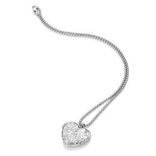 Stříbrný náhrdelník Hot Diamonds Memories Heart Locket DP772