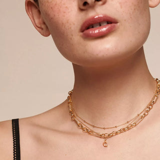 Pozlacený náhrdelník Hot Diamonds x Jac Jossa Soul Q DP955