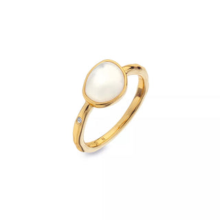 Stříbrný pozlacený prsten Hot Diamonds x Jac Jossa Soul DR231