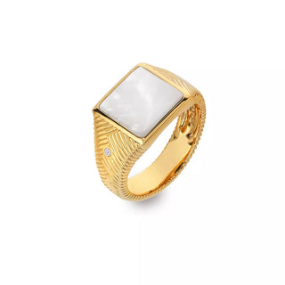 Stříbrný pozlacený prsten Hot Diamonds x Jac Jossa Soul DR249