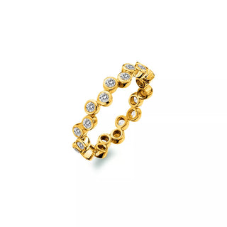 Pozlacený prsten Hot Diamonds X Gemstones DR294