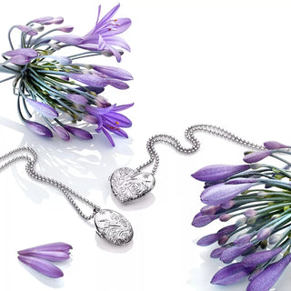 Stříbrný náhrdelník Hot Diamonds Memories Heart Locket DP772