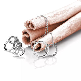 Stříbrný náhrdelník Hot Diamonds Love DN127